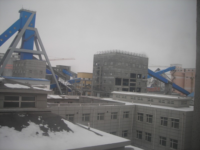 葛南公司16套单点数采模块安装在内蒙古红庆河煤矿逃生竖井监测